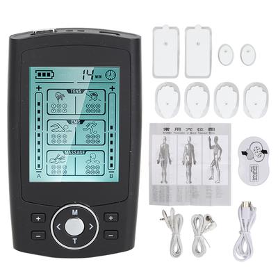 TENS Electronic Stimulator Dual Channel 36 Modes 20 Levels Strength Pulse Massager TENS Machine for
