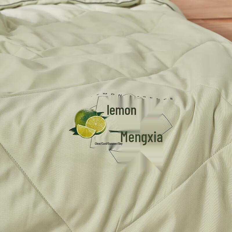 Red Bean Spring Lime Fiber Quilt