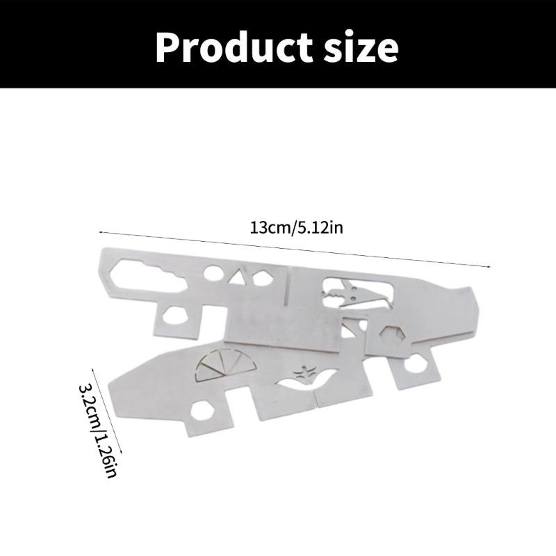 Portable Heat Resistant Alcohols Stove Support Rack Outdoor Camping Burners Bracket Stainless Steels Detachable Bracket