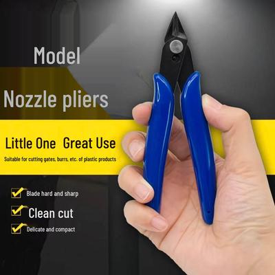 Diagonal Sprue Pliers: Industrial-Grade Electrician’s Wire Cutters, Super Hard for Cutting Steel Wire