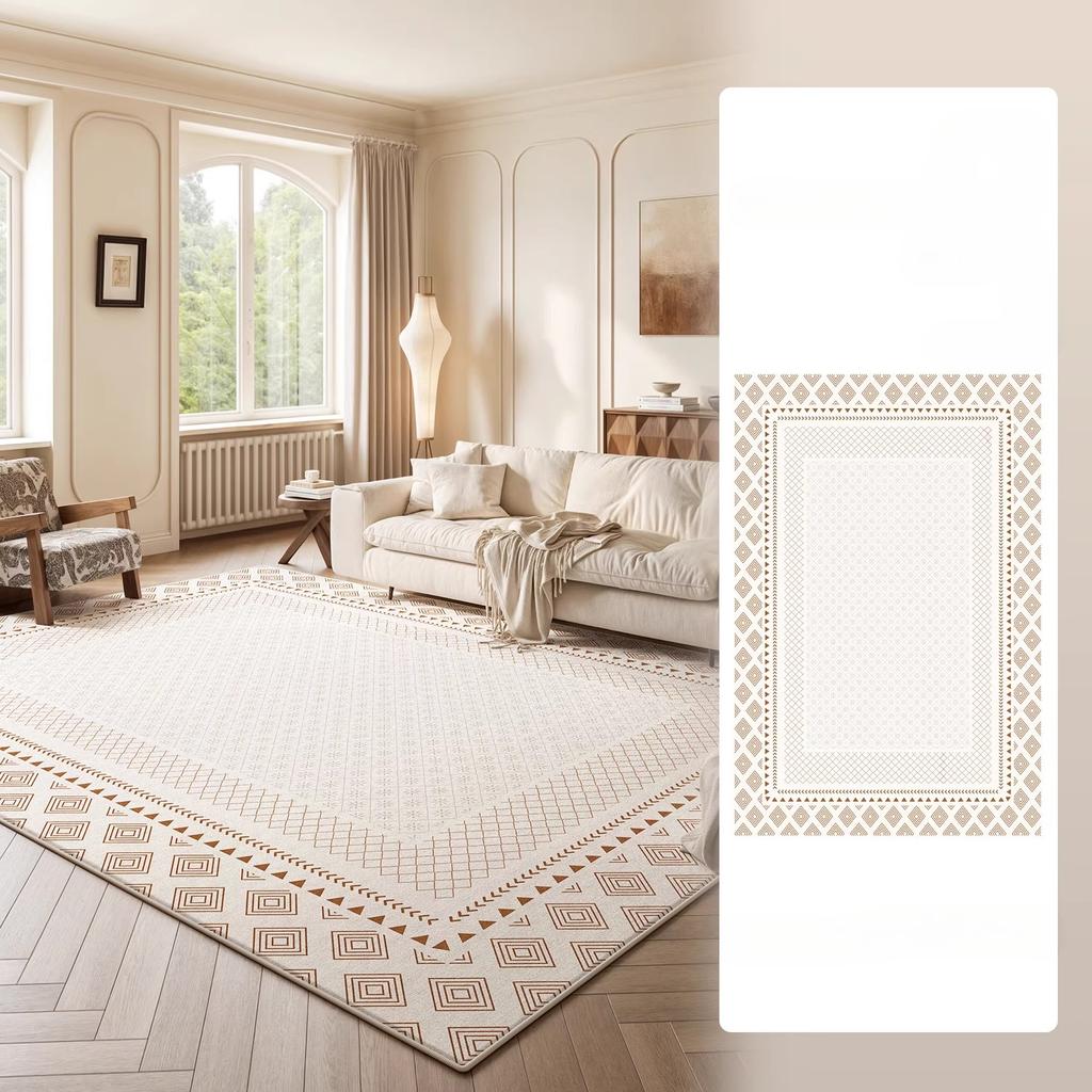 Modern Style Bedroom Decor Large Carpet Thick Plush Carpets for Living Room Fluffy Soft Lounge Floor Mat Washable Cloakroom Rug