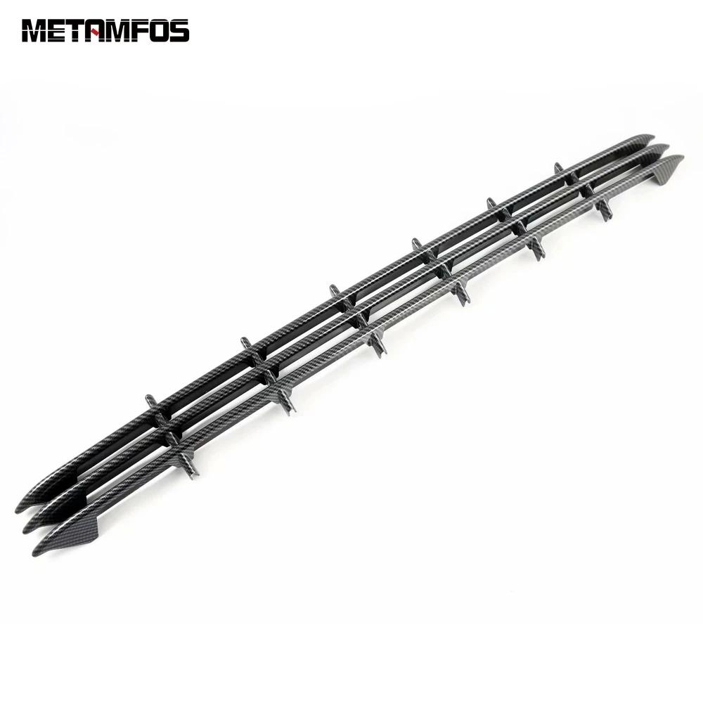 Front Bumper Grille Racing Grill Cover Molding Trim For Toyota Corolla Cross -2024 2025 Chrome Accessories Car Styling