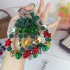 Cute Christmas Phone Bag Chain Pendant Wrist Strap Anti-lost Lanyard Festival For Key Phone Decorative Strap Phone Accessories