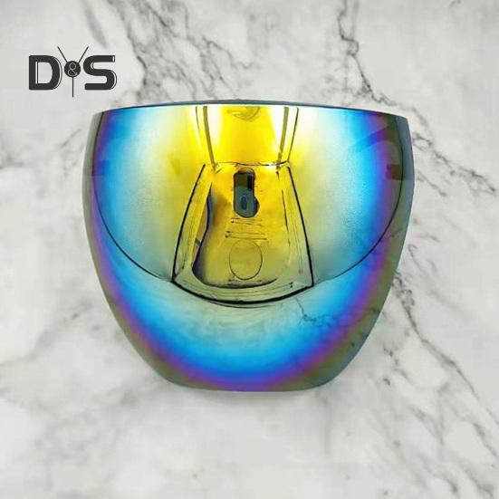 Okulary przeciwsłoneczne z pełną twarzą dla mężczyzn i kobiet, okulary z lustrzaną osłoną, okulary ochronne z pełną twarzą, do jazdy na rowerze, biegania, uprawiania sportu