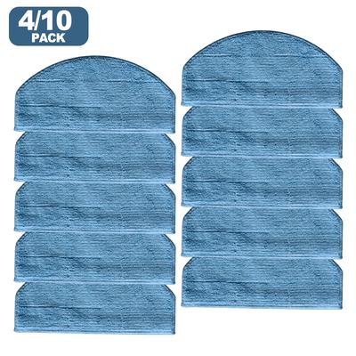 4/10Pcs Microfiber Mop Cloths Kits Wiper Blade Replacement For Uninell UR1 Robot Vacuum Cleaner Household Cleaning Tools