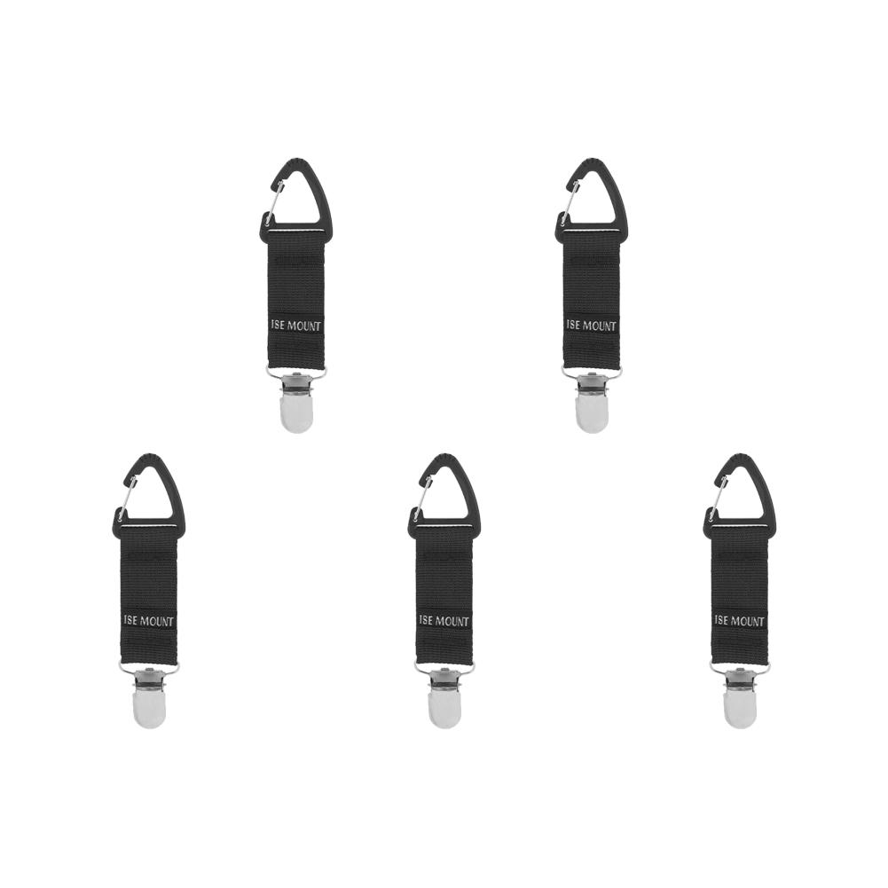 5Pcs Travel Leather Hat Clip Outdoor Backpack Luggage Storage Bag Leather Hat Clip Multifunctional Straw Hat Clip Hat Accessory