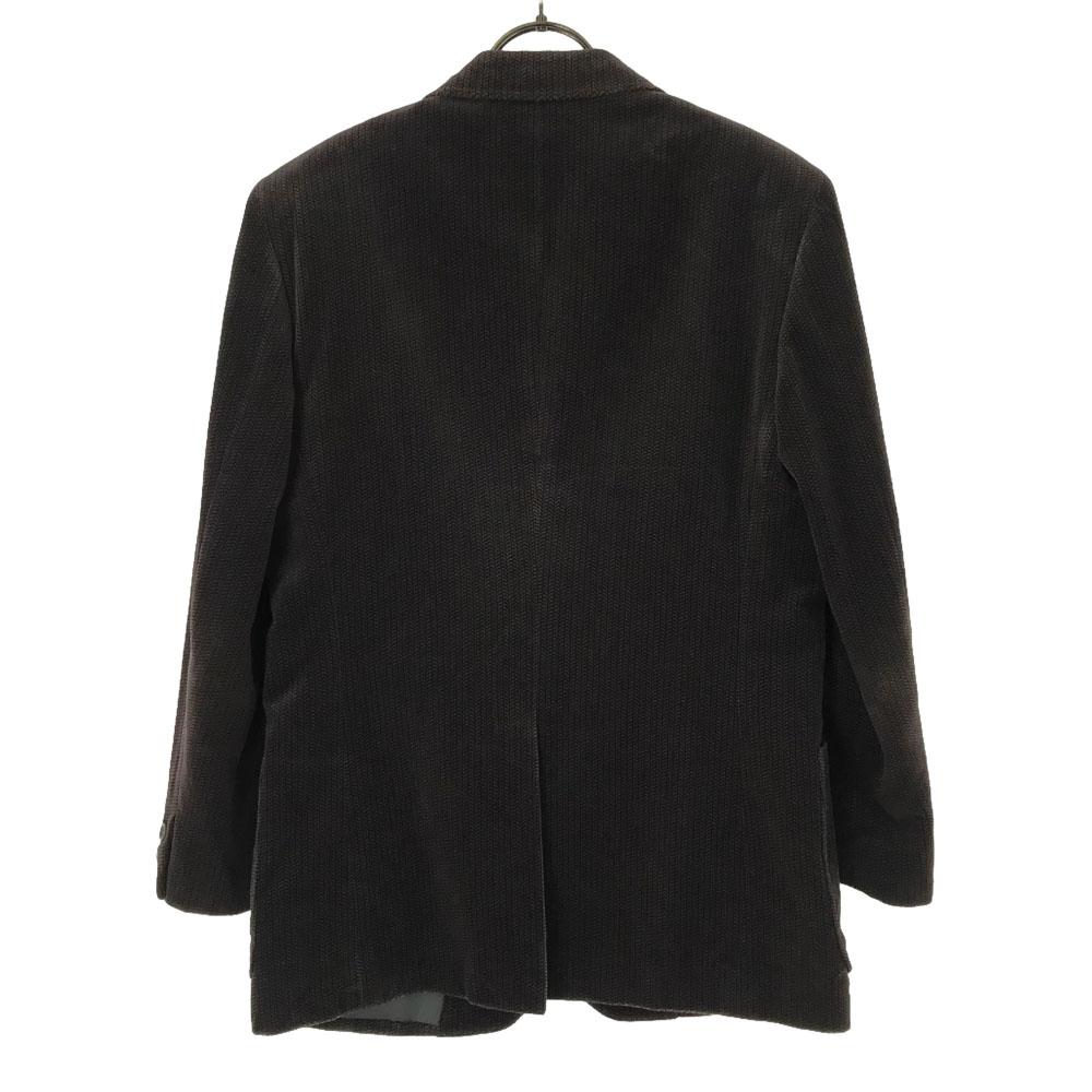 Durban Herringbone tailored jacket 94AB4 Gray Velor Men's Used