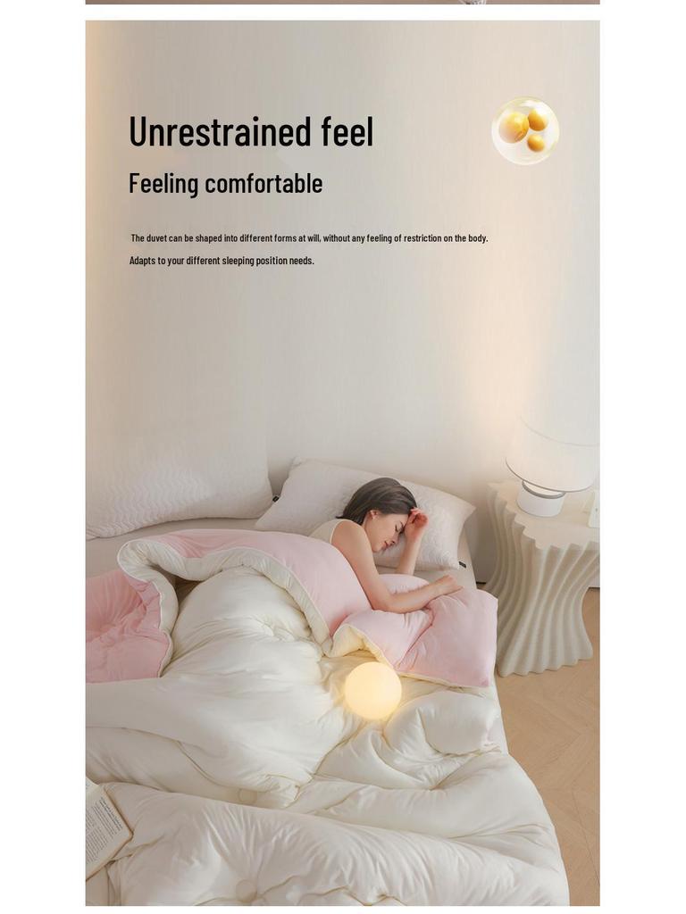 Couette en Coton Tricoté Doux et Fibre de Soja pour Toutes les Saisons - Qualité Classe A Mère & Bébé