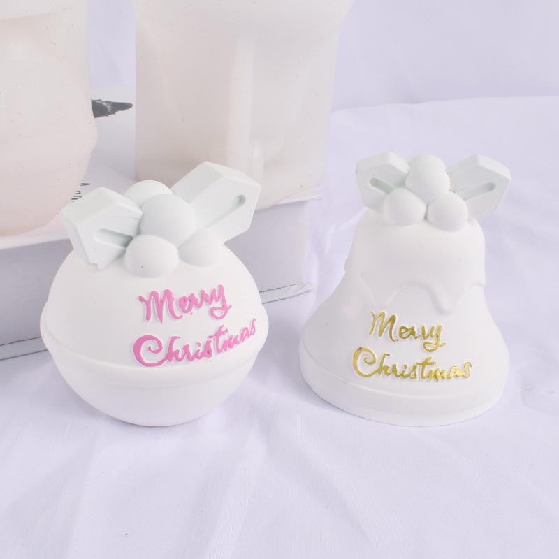 3D DIY Christmas  Silicone Candle Soap Epoxy Resin Wax Mold Silicone Cake Chocolate Making Christmas Gift Home Party Decoration