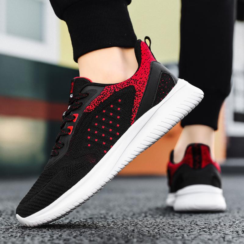 Men's Running Shoes Breathable Fashion Casual Sneakers for Men 2024 High Quality Mesh Outdoor Hiking Shoes Zapatos Altos Hombre