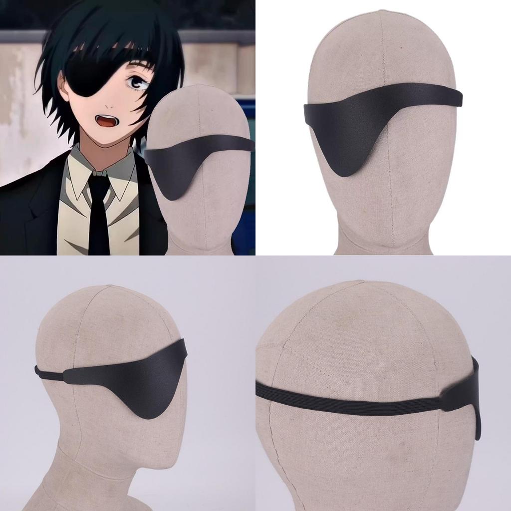 Chainsaw Cosplay Man Eye Mask Accessory For Anime Fans And Enthusiasts Costume