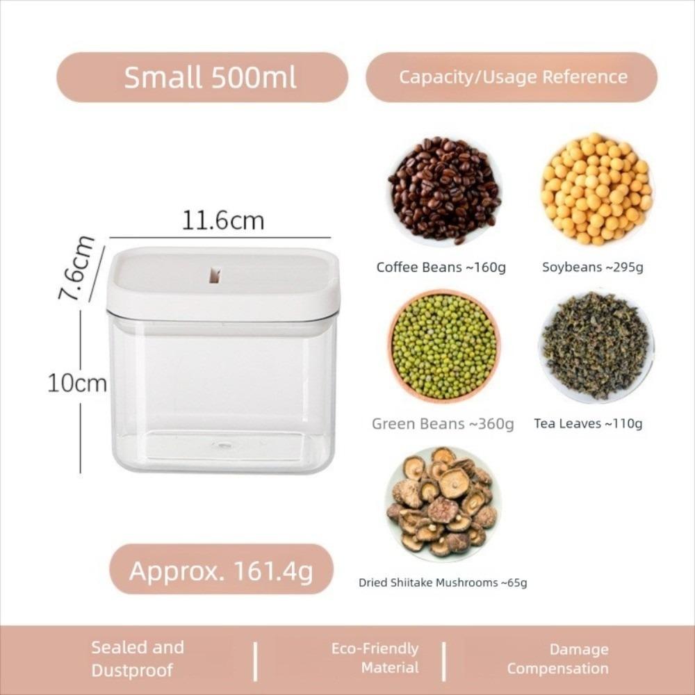 Moisture-Proof Sealed Food Storage Box Transparent Fridge Storage Tank  Kitchen Storage