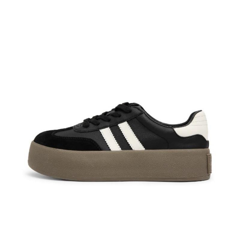 

Маленькие белые туфли женские спортивные туфли платформа белые повседневные кеды весна и лето новые модные универсальные мягкие подошвы 40