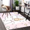 Anime Cartoon Design Chair Mat - Non-Slip Carpet for Office Chairs, Suitable for Home Decor, Living Room, Bedroom, Game Room, and Dormitory Flooring.E