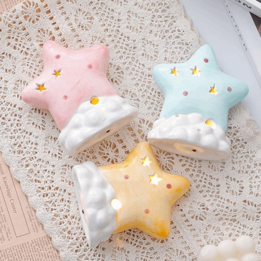 Star-Shaped Star Night Lamp Creative Decor Lamp Delicate Sleeping Lamp Indoor Decor