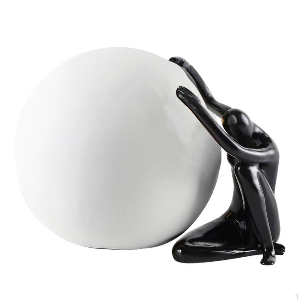 Abstract Sculpture Sleek Art Statue Sophisticated for Office, Interior Designers