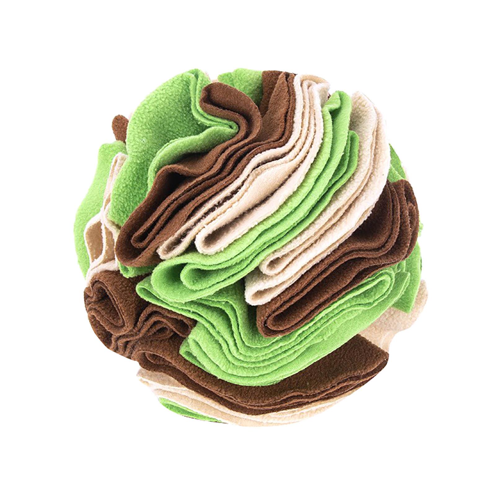 

Внутренний ролик нюхательный мяч Игрушка для тренировки интеллекта питомца Развлекательный питомец Пузырчатый резиновый мяч S зелёный