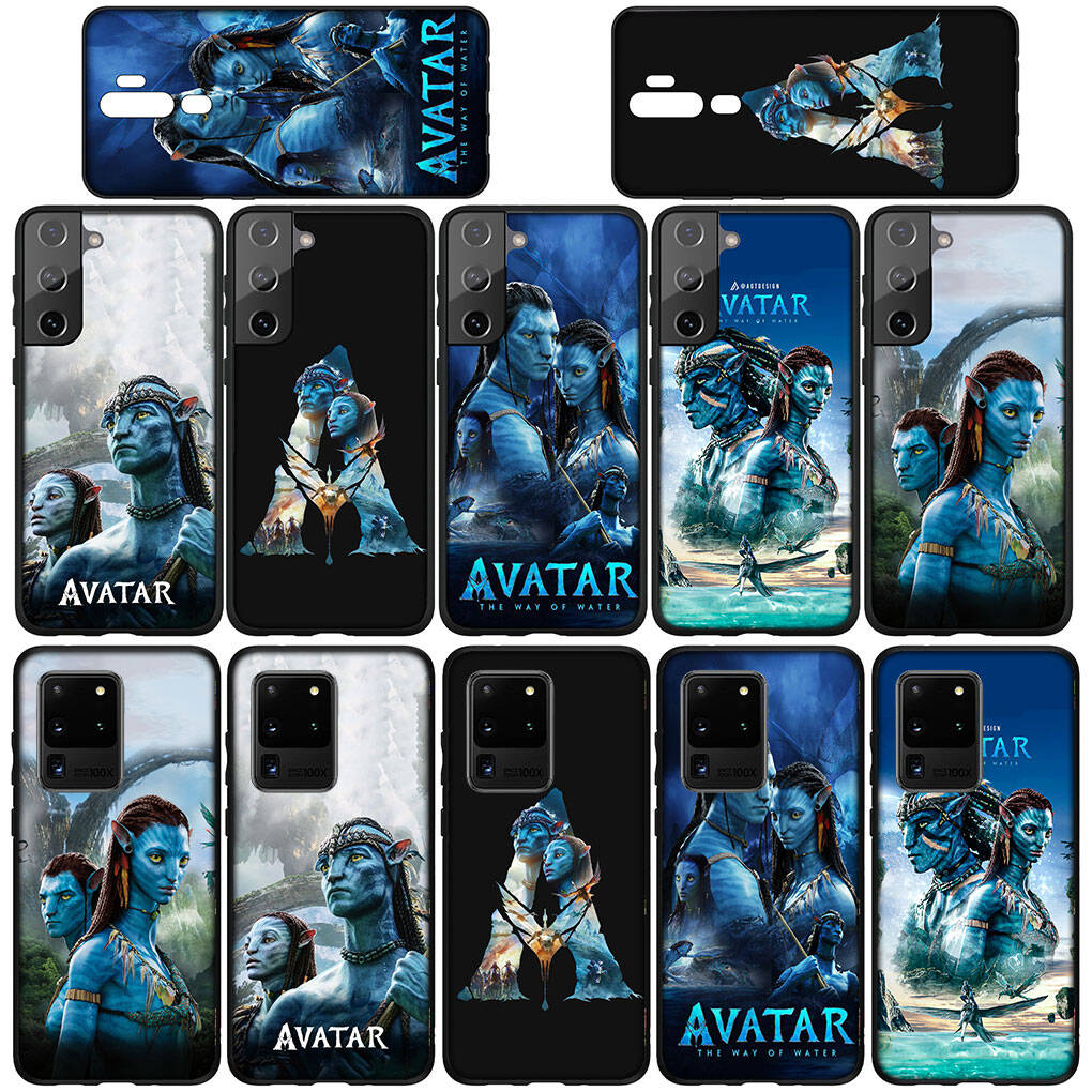 for Samsung Galaxy S25 S24 S23 S22 Ultra FE Plus A17 A37 A57 A56 A55 A06 A16 A15 A36 A26 A35 A05 A25 A54 Phone Case Kawaii Avatars The Way of Water