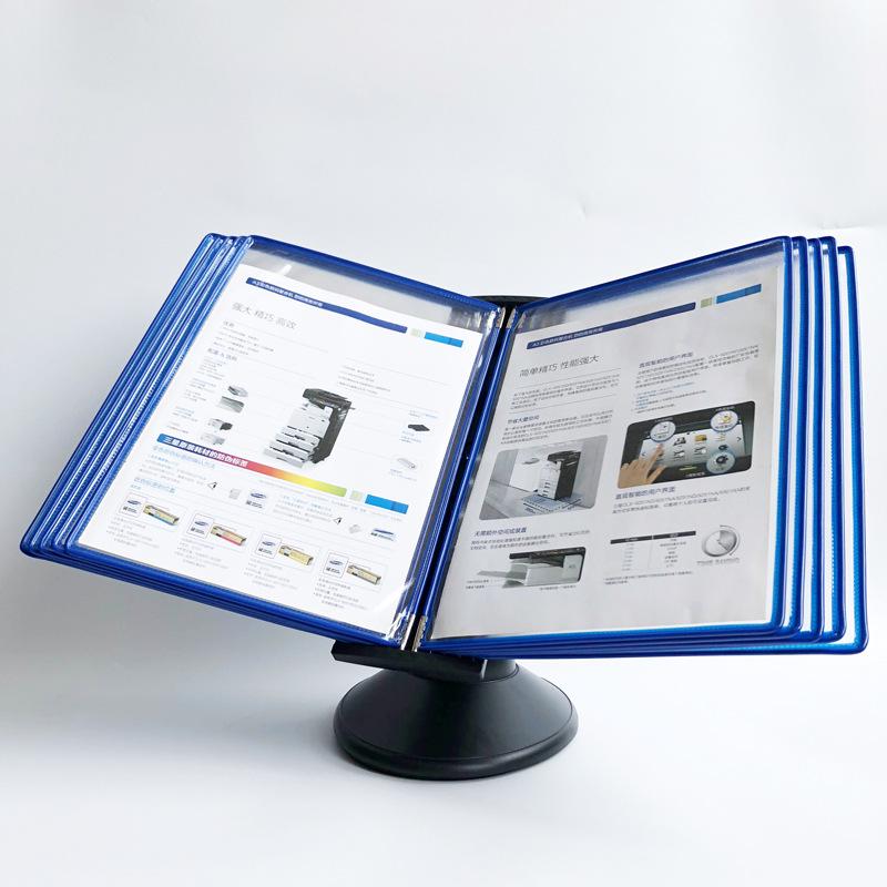 A4 Display Folder with 10 Pages for Promotional Advertising and Data Presentation