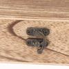 1/3Pcs Rustic Vintage Style Wooden Storage Box With Hinged Lid Keepsake Box Organizer For Trinket Home Decor Crafts Art Hobbies
