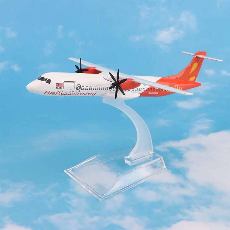 1 шт. 16 см Fk50 Atr Модель самолета Модель самолета Литой металл Масштаб 1/400 Самолеты Сплав Модель самолета Коллекция Подарок Игрушка