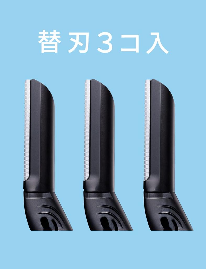 Schick Salon Plus Tone Up Face Smoother Replacement Blades Razor Women (3 Pieces)