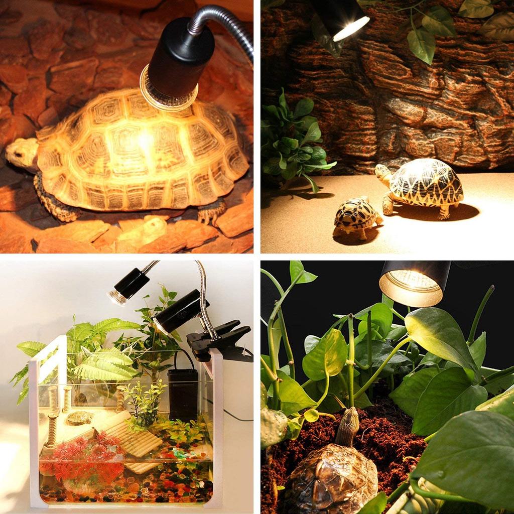 UVA UVB 3.0 Halogen Heating Lamp Full Spectrum Reptilian Lamp Lizard Lamp