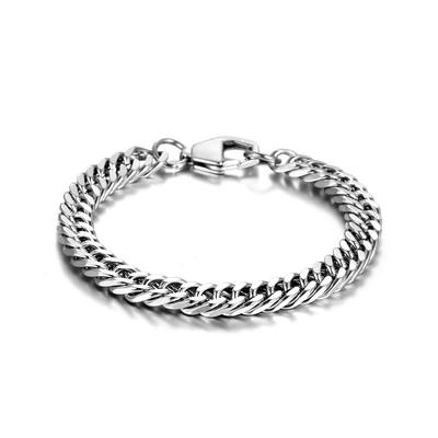 New Titanium Steel Bracelet Boys Couple Type Tide Clothing