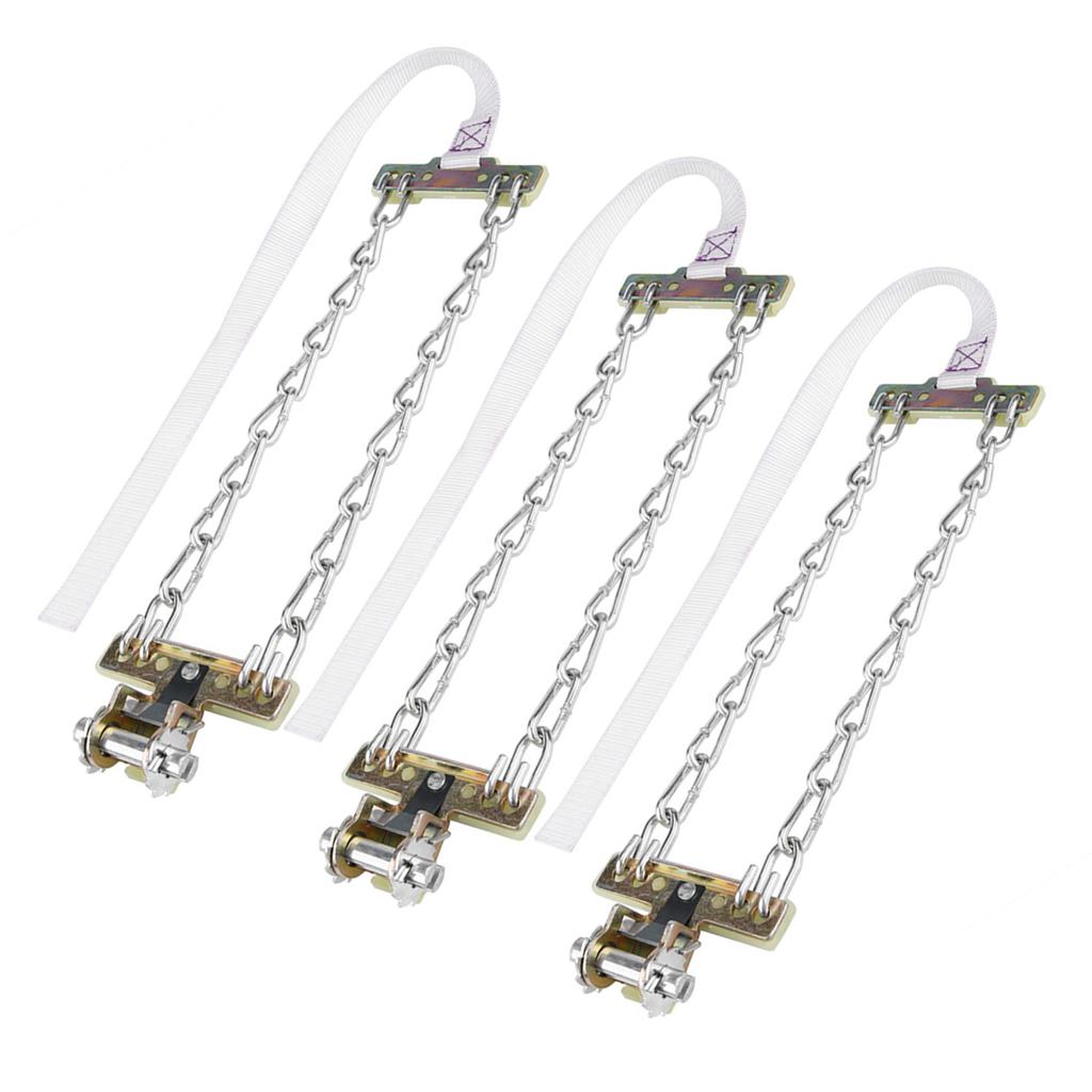 3pcs 235285mm Anti Skid Mud Ice Snow Tire Chain Winter Security Tyre Belt for Car Truck SUV