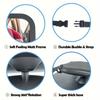 Durable Baby Car Mirror 360° Rotatable Safe for Seat Essential for Travel Easy Install Adjustable Arm Durable Rearview Mirror