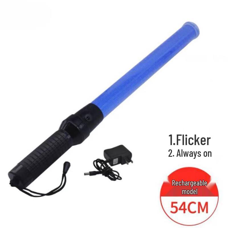 Rechargeable LED Traffic Warning Wand