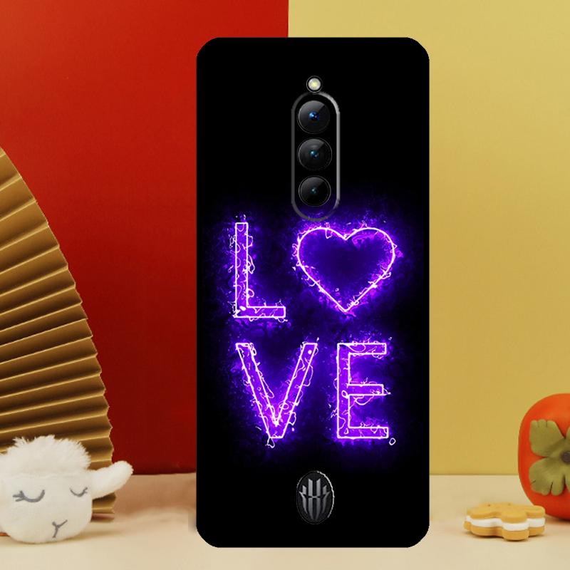 

Фіолетовий естетичний чохол для Nubia Red Magic 10 8 9 Pro Plus 6 7 6S 7S Pro 5G 6R RedMagic 9S 8S Pro Plus Red Magic 6s