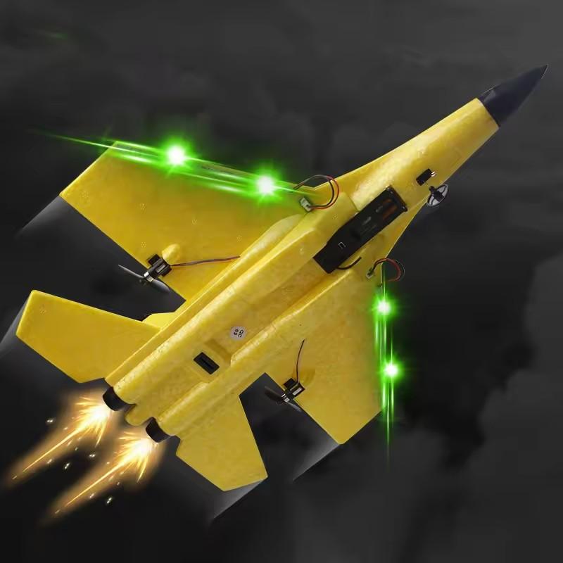 RC Foam Aircraft SU35 RC Plane with LED Lights 2.4G Radio Control Glider Remote Control Fighter Glider Airplane EPP Flying Toy