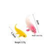 Mini Koi Fish Simulation Model for DIY Crafts & Jewelry Accessories Scene Landscaping
