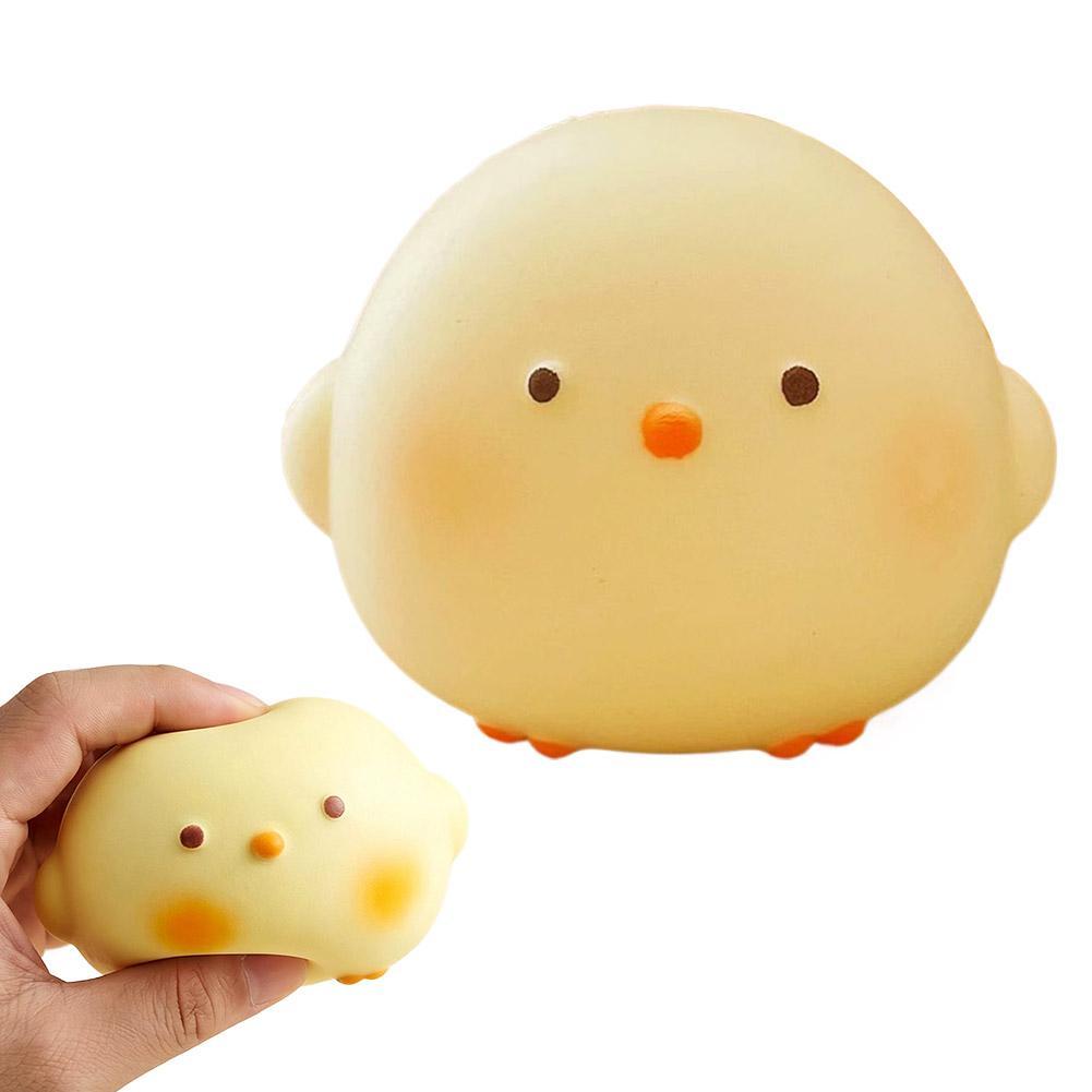 Cute Chick Squishy Toy Slow-Rising Stress Relief Sensory Fidget Toy for Kids and Adults Anxiety ADHD Autism Relief