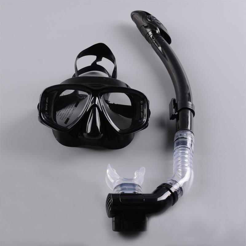Diving Goggles, Full Dry Snorkel Diving Goggles