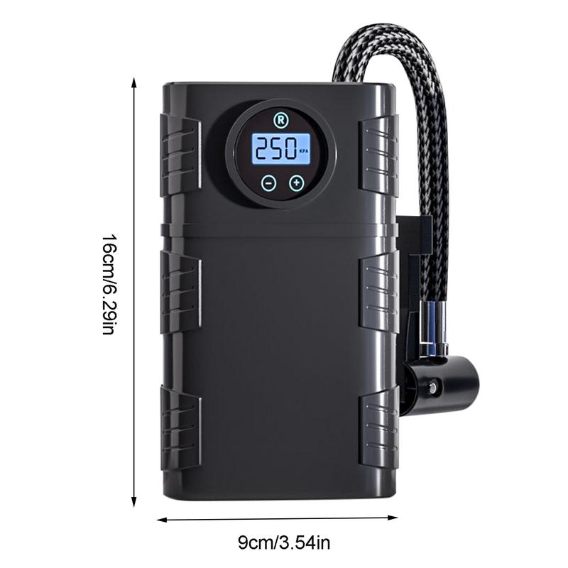 Air Pump For Car Tires Air Compressor Tire Inflator For Cars Car Air Compressor Handheld Car Tire Pump Cordless Basketball