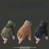 Fitness Halbfingerhandschuhe für Herren Outdoor Taktisches Training Feld Einzelstangen Verschleißfest Rutschfest Motorradfahrhandschuhe