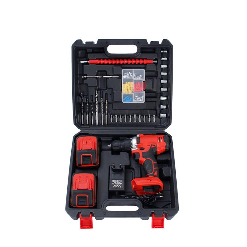 High-Power Portable Handheld Electric Screwdriver & Impact Drill for Wood Drilling