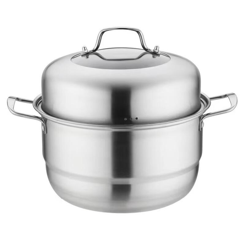 Thickened Stainless Steel Double-Layer Steamer Pot