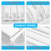 ABMH-Canned Beverage Push Rack Drink Organizer Dispenser Spring Push Adjustable Width Storage Shelf E-Shaped 410Mm 4 Rows