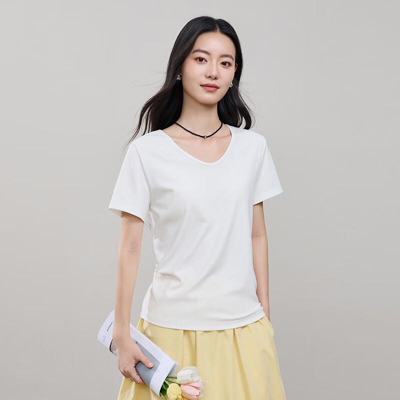 ESE-Y Women s V-Neck Loose Short Sleeve T-Shirt 2XL