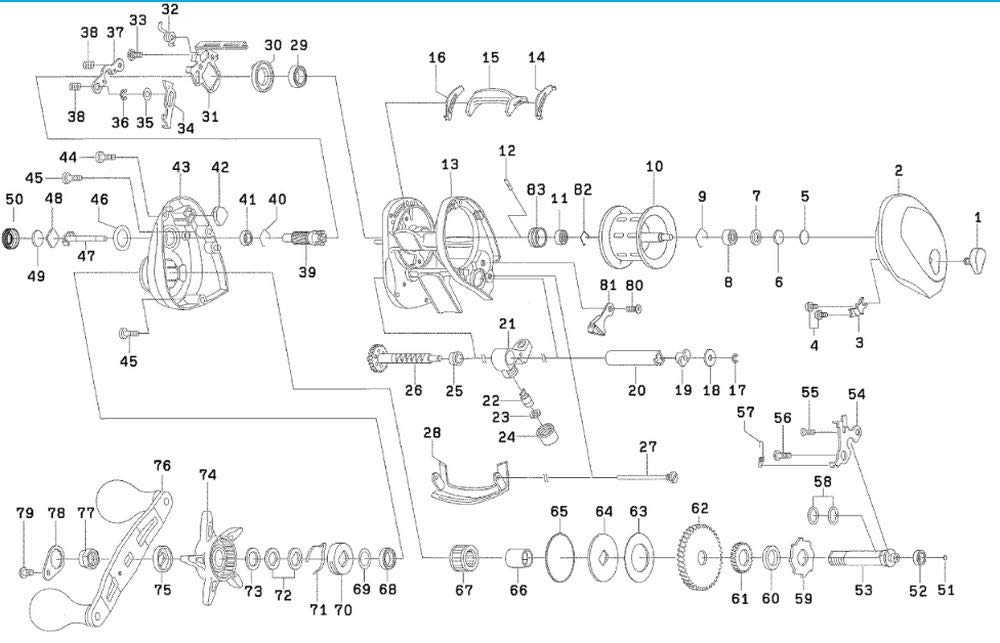 Daiwa Genuine Reel Parts 16 Air Dread Tune Spool Part Number 10 Part Code 129615 00615051129615 (DAIWA) 100SH-L (10-12, 82-83)