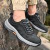 Genuine Leather Men Shoes Sneakers Outdoor Shoes Men Flats Comfortable Men Walking Hiking Shoes
