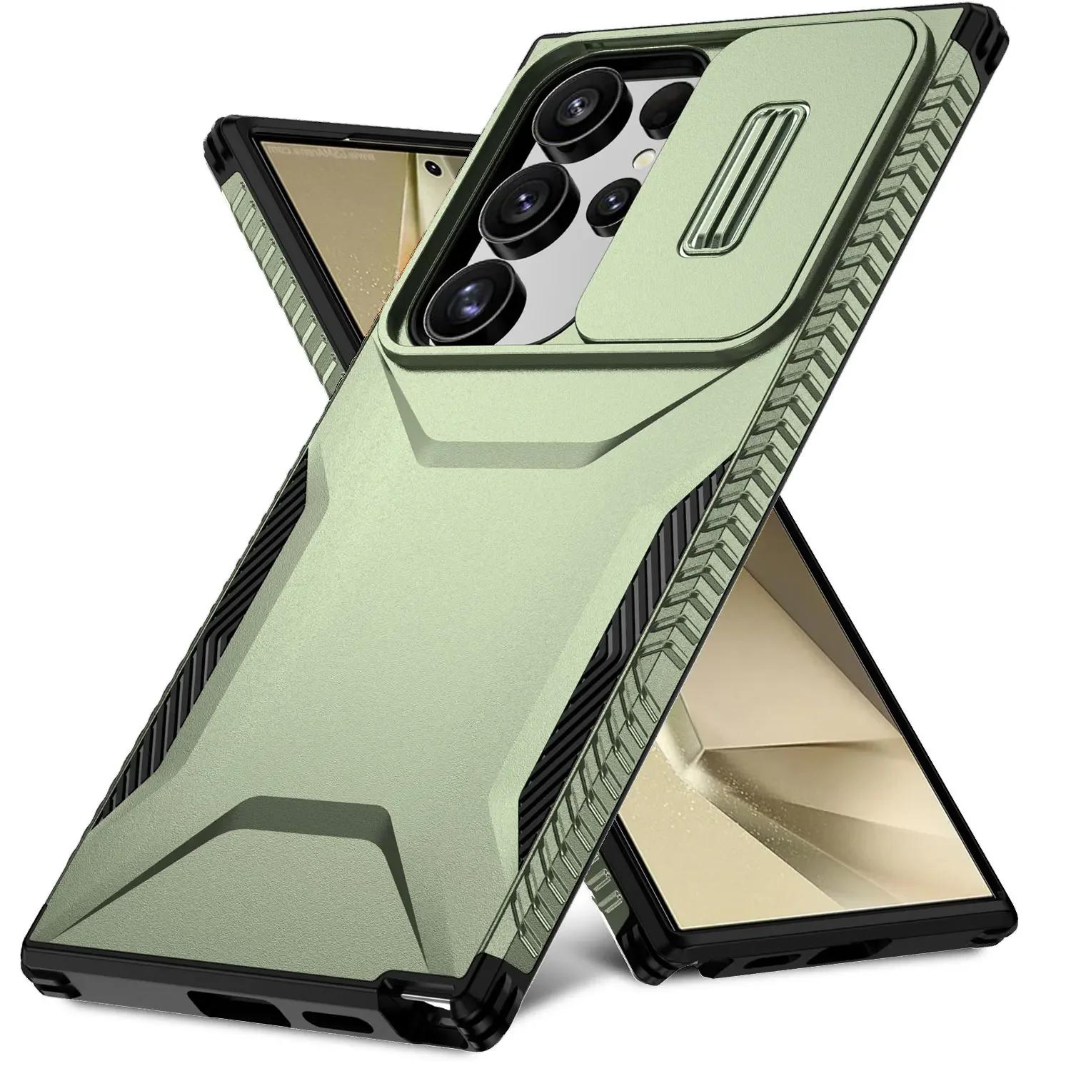 

Гибридный прочный бронированный чехол для Samsung Galaxy S24 Ultra S24 S23 FE Plus A25 A05s A15 A55 A35 A54 A34 A14 Otter Case Box Camera Lens Protection Cover for A14 армия зеленый