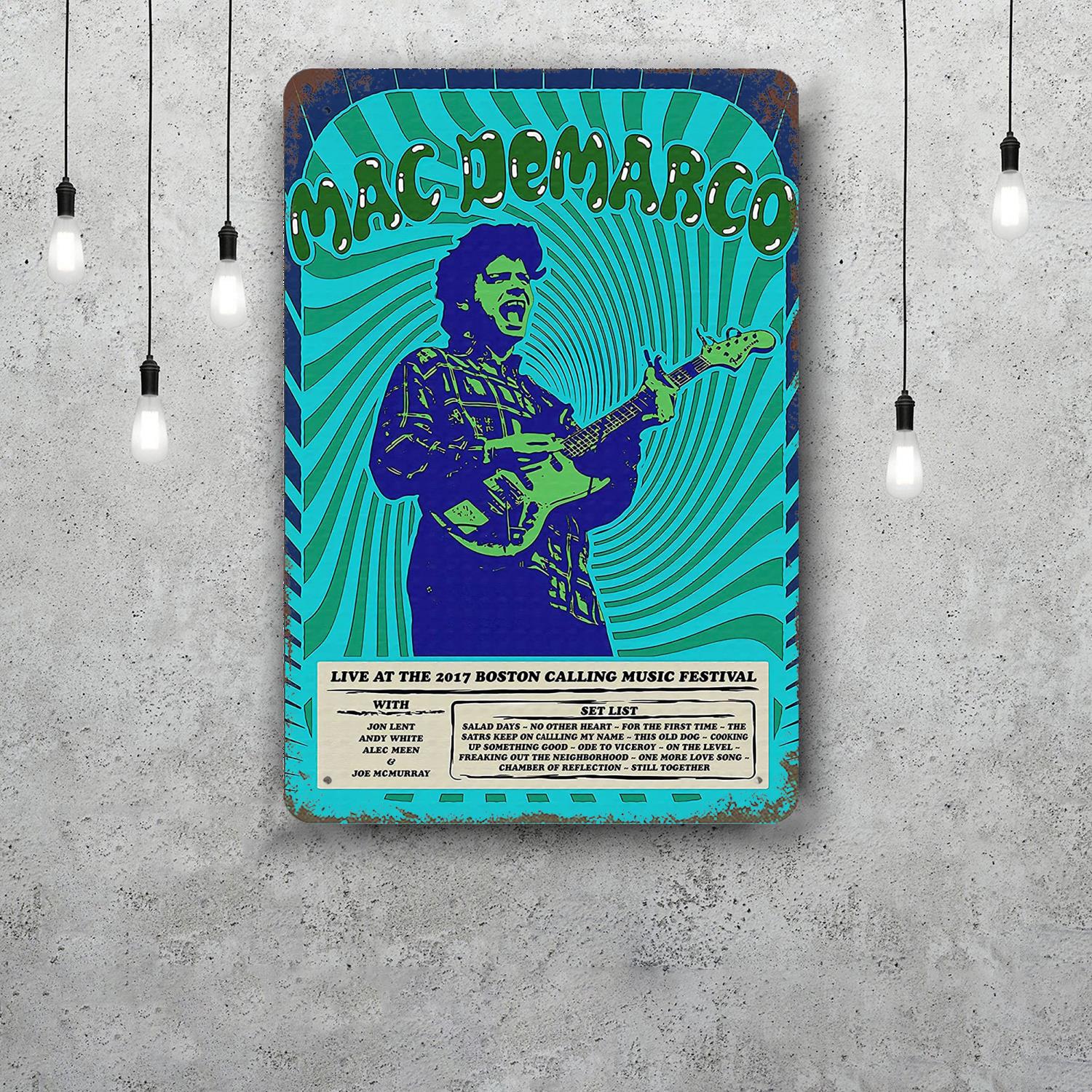 

psychedelic Vintage Metal Tin Signs Posters Decor Retro Metal Plaque Wall Art Decor for Garage Bar 20x30cm（7.8x11.8inch）
