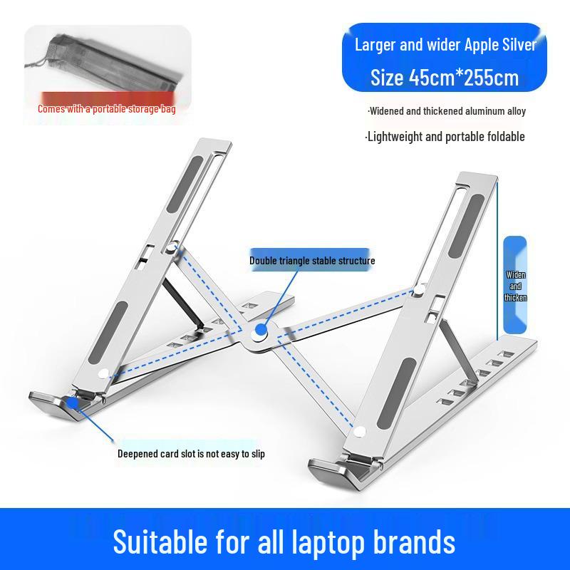 Adjustable Folding Aluminum Laptop Stand
