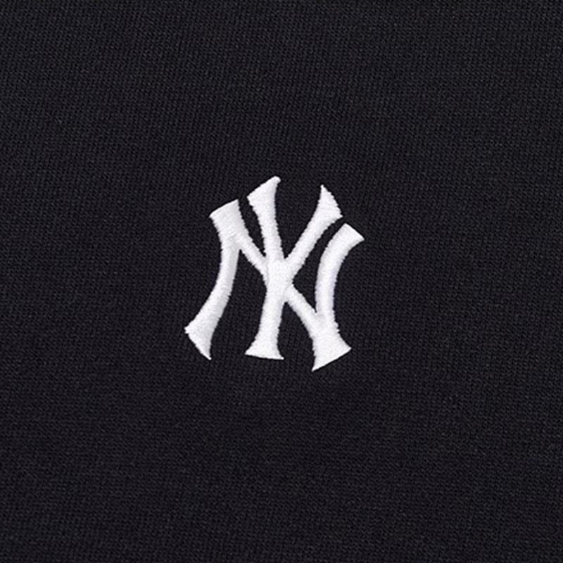 New Era FW24 MLB Logo Embroidered Pullover Long Sleeve Crewneck American Sweatshirt Unisex Sweatshirt Black 14397930