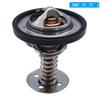 160 Degree Replacement Thermostat with Rubber Seal Engine Coolant Thermostat Metal for Chevy C6 for Corvette LS2 LS3 LS7