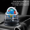 Solar Car Globe Aromaterapi Roterande Parfym Dekor Luftrenare Miljövänlig frigörande Lukt Eliminator Säker doft